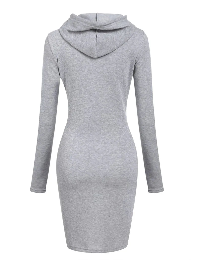 Ladies’ Sweatshirt Dress – Chic & Comfortable